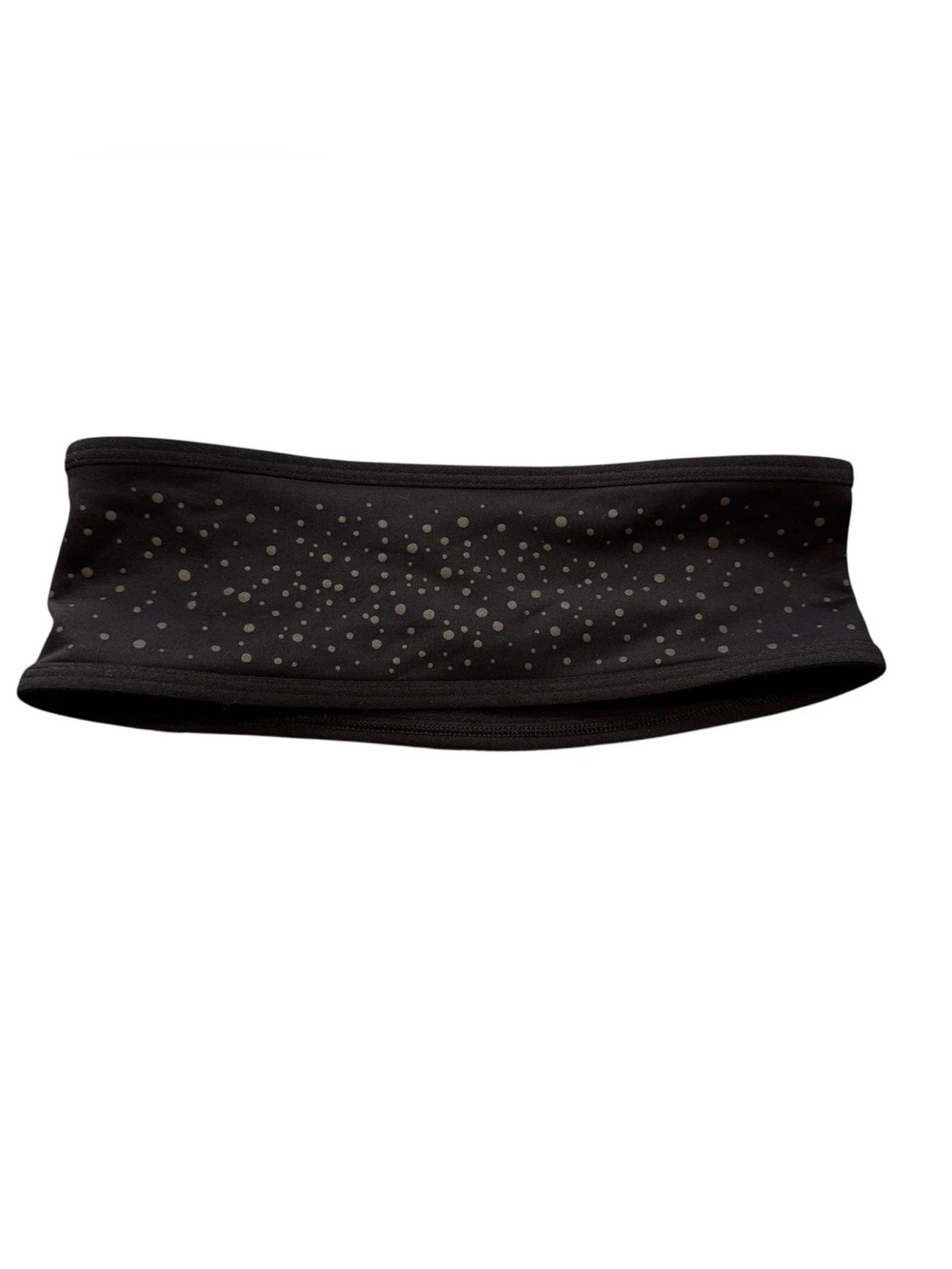 Lululemon Women's Fleece Reflective Running Ear Warmer Size L/XL black